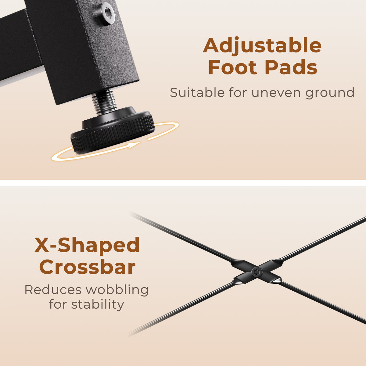 AODK 40 Inch Computer Desk with Headphone Hook, Simple Writing Desk for Home Office, Small Space Desk, Vintage